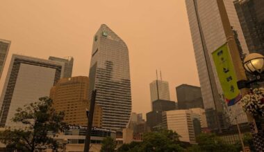Smoke in Toronto: Poor air quality on Thursday due to Ontario wildfires