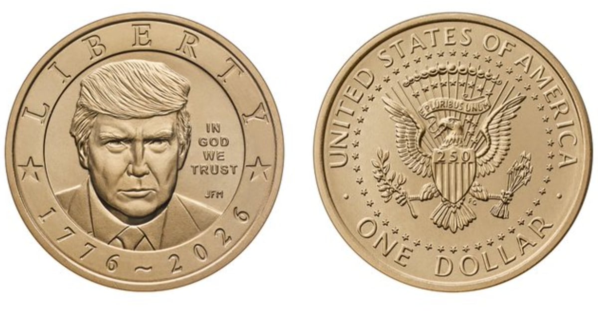 U.S. unveils $1 coin bearing Trump’s face - CTV News