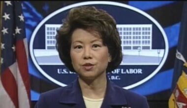 Elaine Chao issues first public statement since Sen. Mitch McConnell’s June hospitalization
