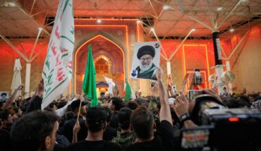 Funeral prayers in Iraq for Iranian supreme leader commence after body arrives in holy city
