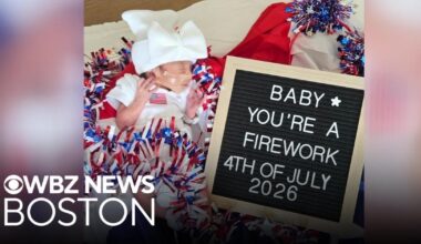 Beth Israel Lahey hospitals in New England dress up newborns to celebrate July 4th