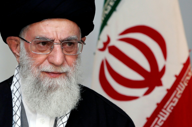 Iran leaders pay last respects to Khamenei as mourners gather