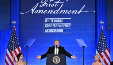 ‘The show must go on’: Trump returns to rescheduled White House press gala | Donald Trump News