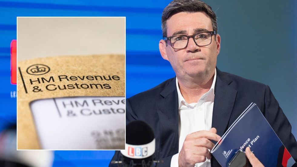 Andy Burnham and HMRC letter