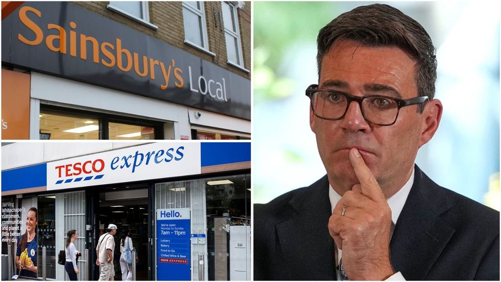 Andy Burnham, Sainsbury's and Tesco