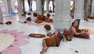 Boy driving truck crashes into group of Thai monks, killing 8 and injuring 14