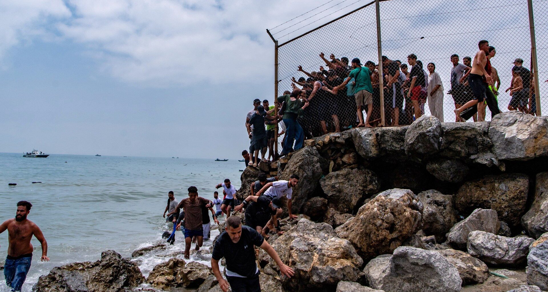 Spainish enclave Ceuta raises alarm as thousands cross border from Morocco | Migration News