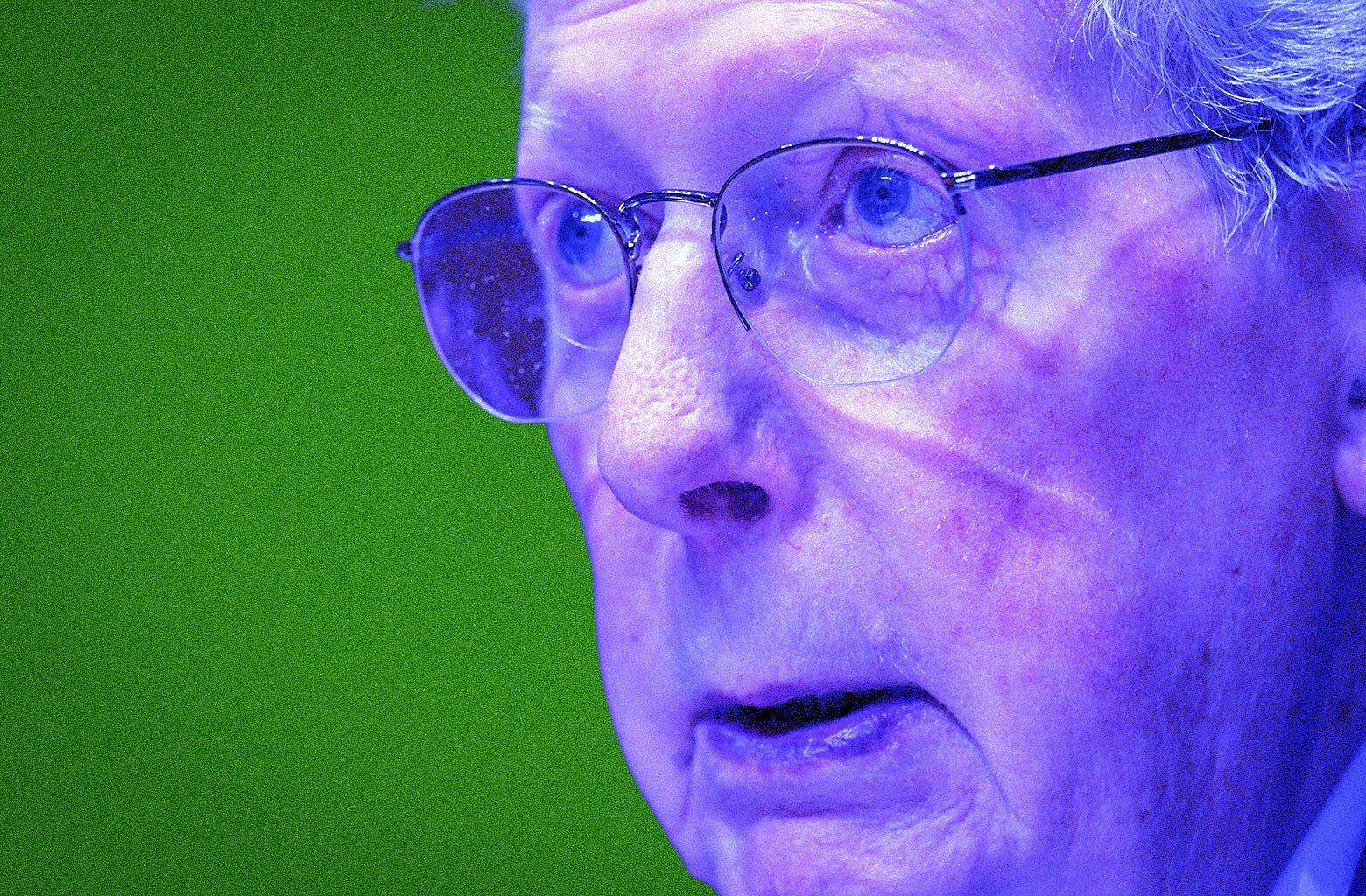 Is Mitch McConnell in the hospital?