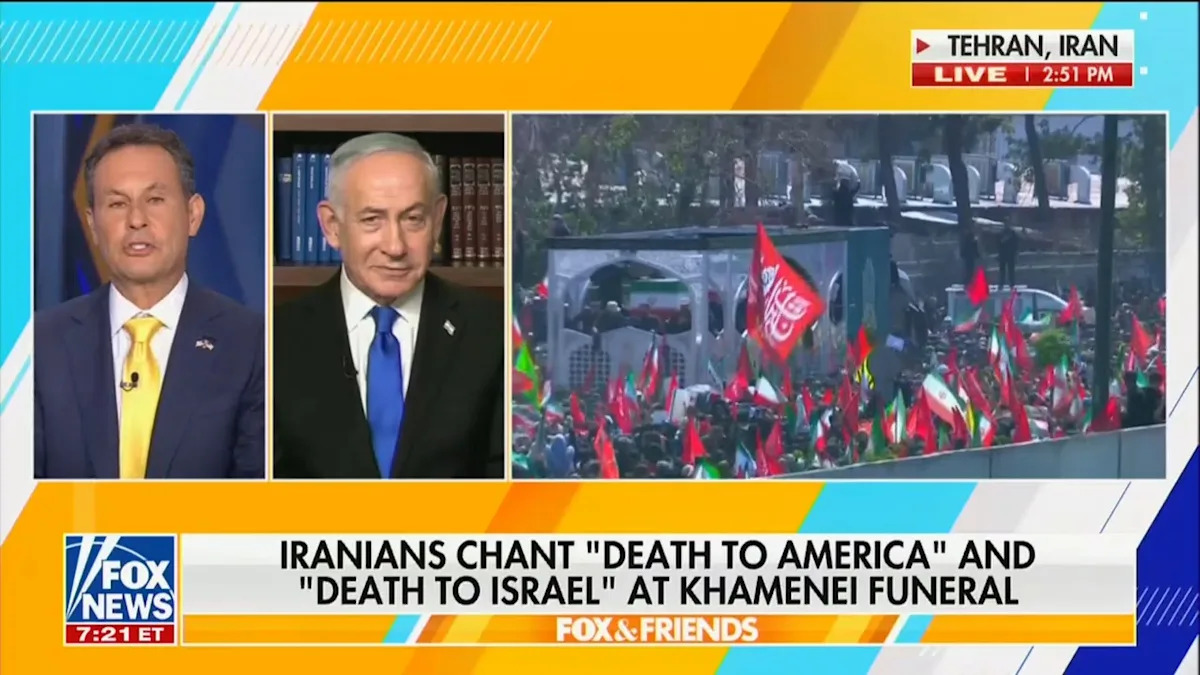 Fox’s Brian Kilmeade Presses Netanyahu on Iran War: ‘Why Is That Government Still Standing?’