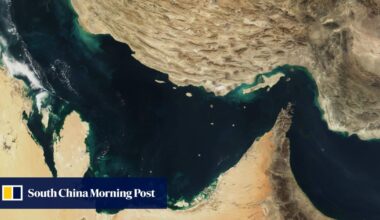 UAE says Iranian missiles struck tankers in Hormuz, killing and injuring crew