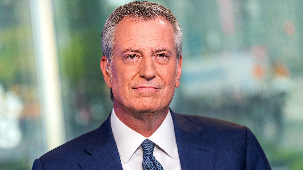 Bill de Blasio visits FOX Business 