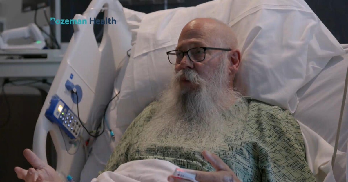 Carl Isom-McDaniel speaks about being attacked by a bison from his hospital bed.
