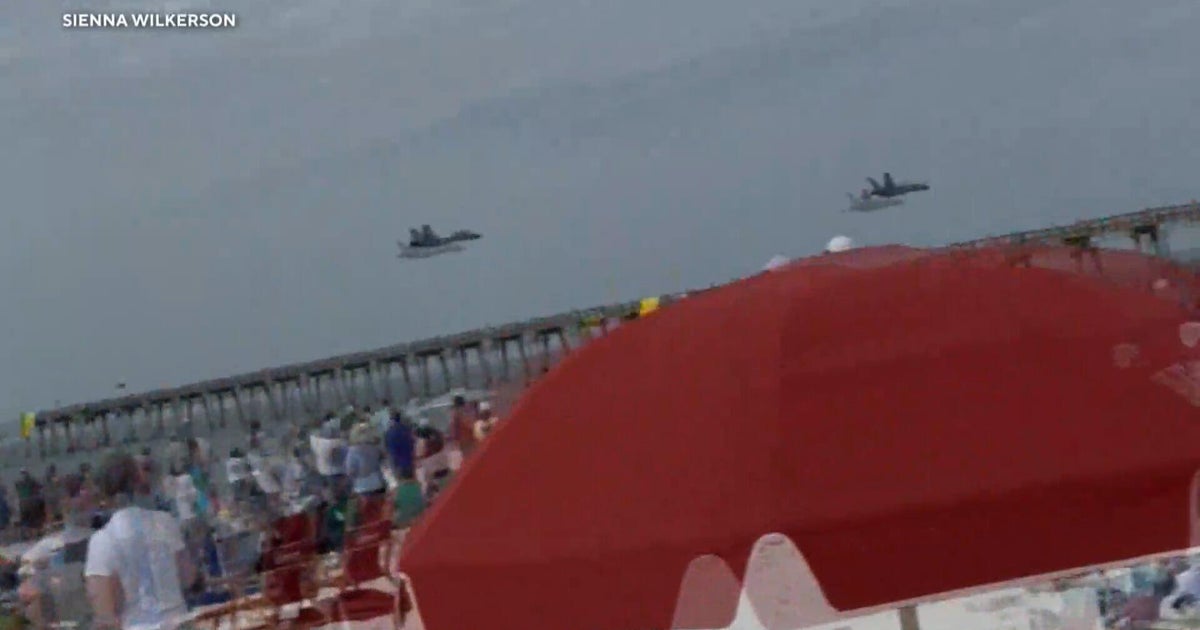 Navy's elite Blue Angels under investigation after video shows low flyover at Florida beach