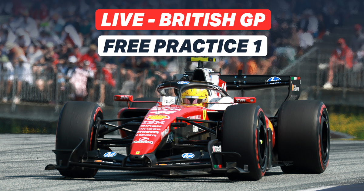 LIVE: Reaction has Hamilton soars to FP1 top time at Silverstone