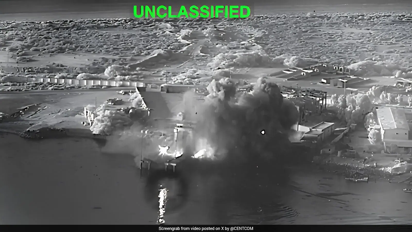 US Iran war news update Video: US Strikes Iranian Submarine Centre Using Sea Drones For First Time