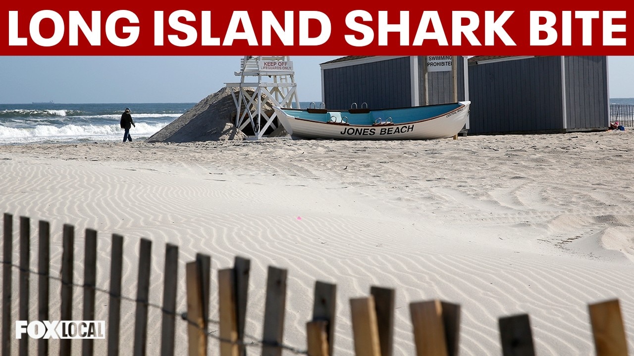 Swimmer bitten by shark at Jones Beach on Long Island