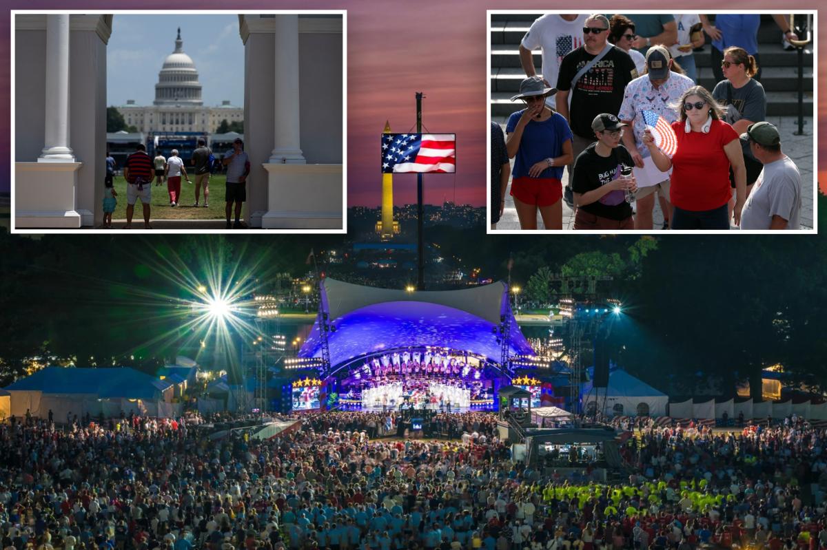 DC heat forces temporary closure of National Mall 'State Fair' as 4th of July celebrations get underway