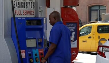 Gas prices jump across U.S. as conflict with Iran escalates