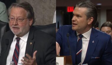 Sen. Gary Peters tells Hegseth, "You are the failure," blaming him for lack of Iran war strategy