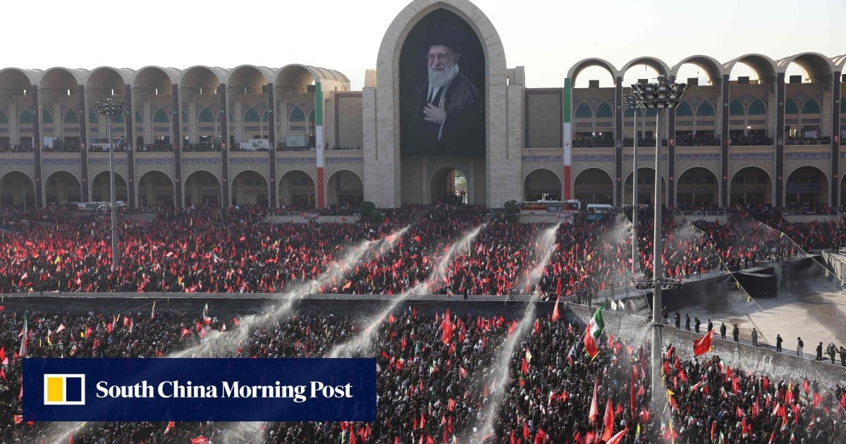 At Khamenei’s funeral, Iranian poet says ‘world is no longer a good place’ for Trump