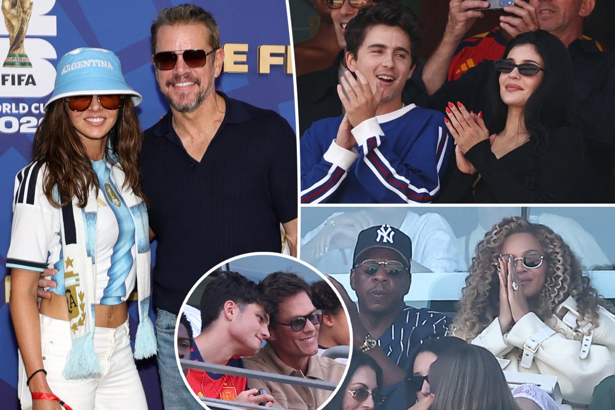 Celebrities at the FIFA World Cup Final 2026: Tom Cruise, Jennifer Hudson, and more
