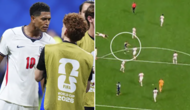 The images that show why Jude Bellingham slapped Argentina’s Valentin Barco