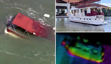 Sunken Alcatraz Boat found in San Francisco Bay ocean