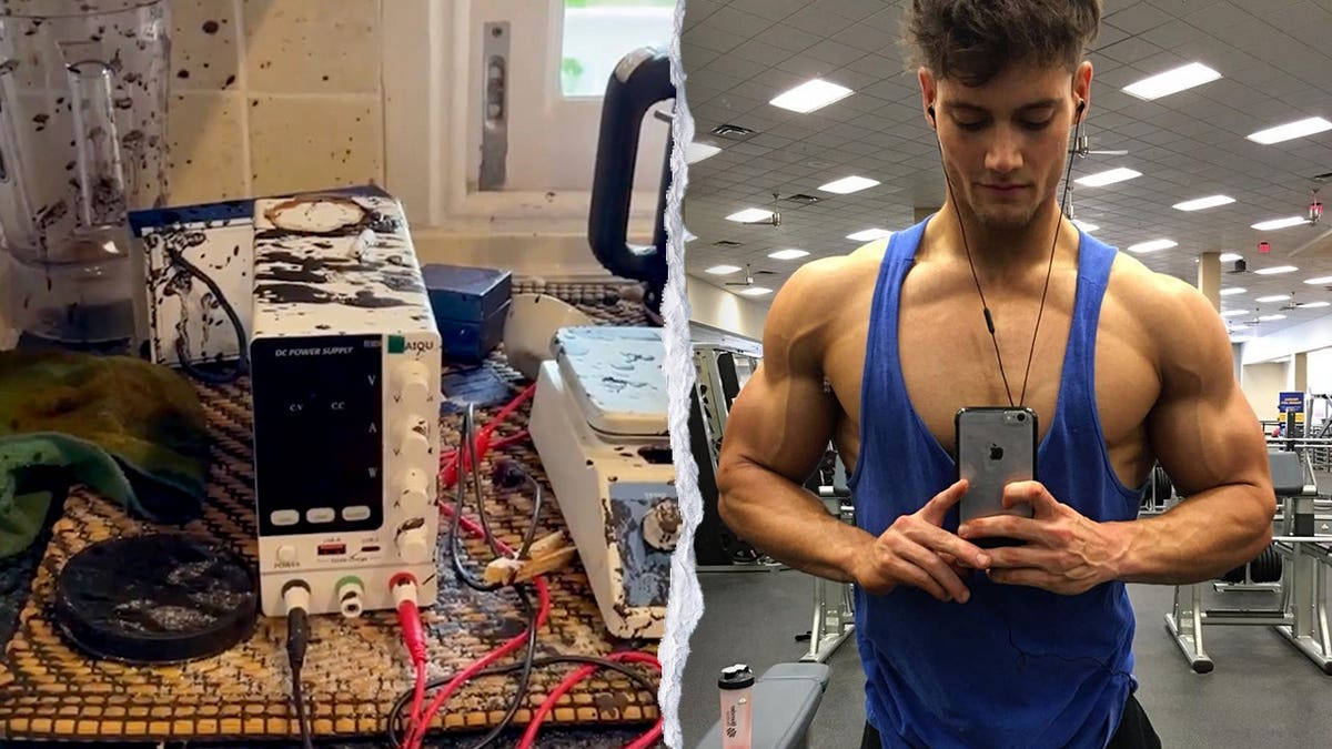 Fitness influencer and filthy house