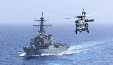 1 airman missing after MH-60S Sea Hawk helicopter crashes in Arabian Sea where fleet is operating for Iran War