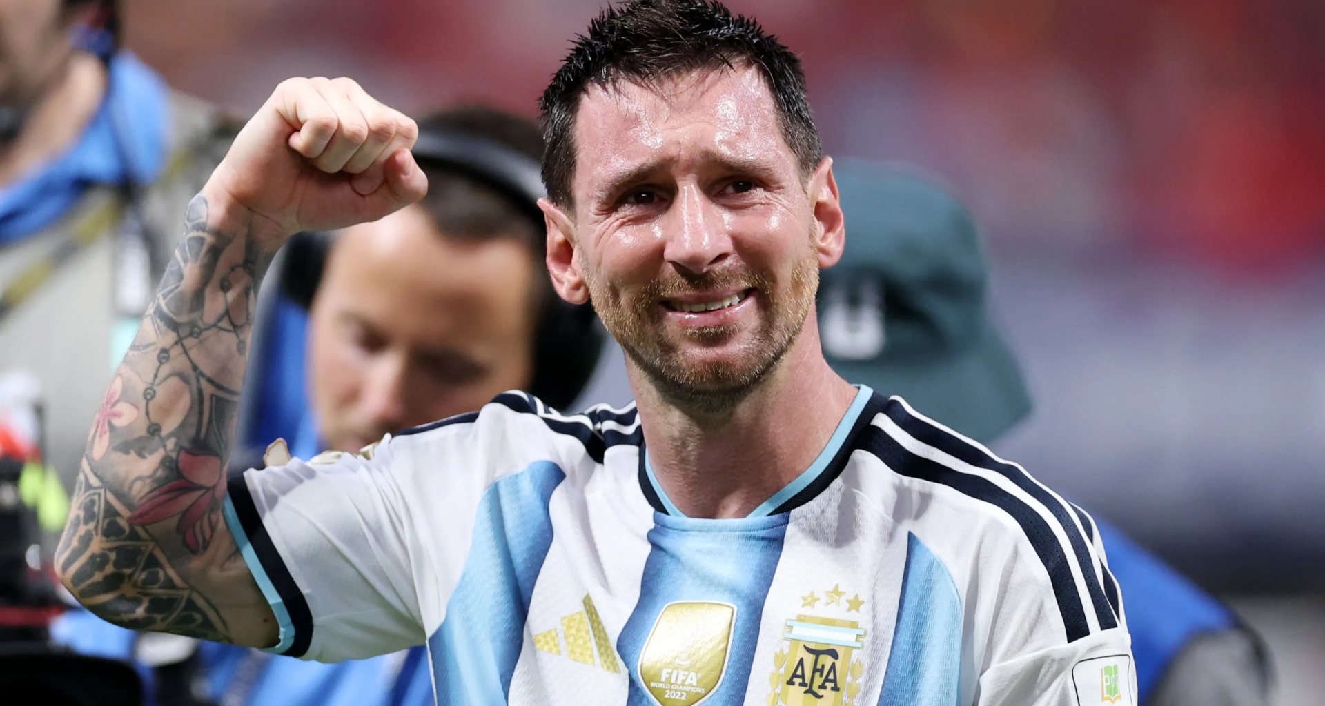 Lionel Messi was forced to miss England clash after FIFA suspension ruled superstar out