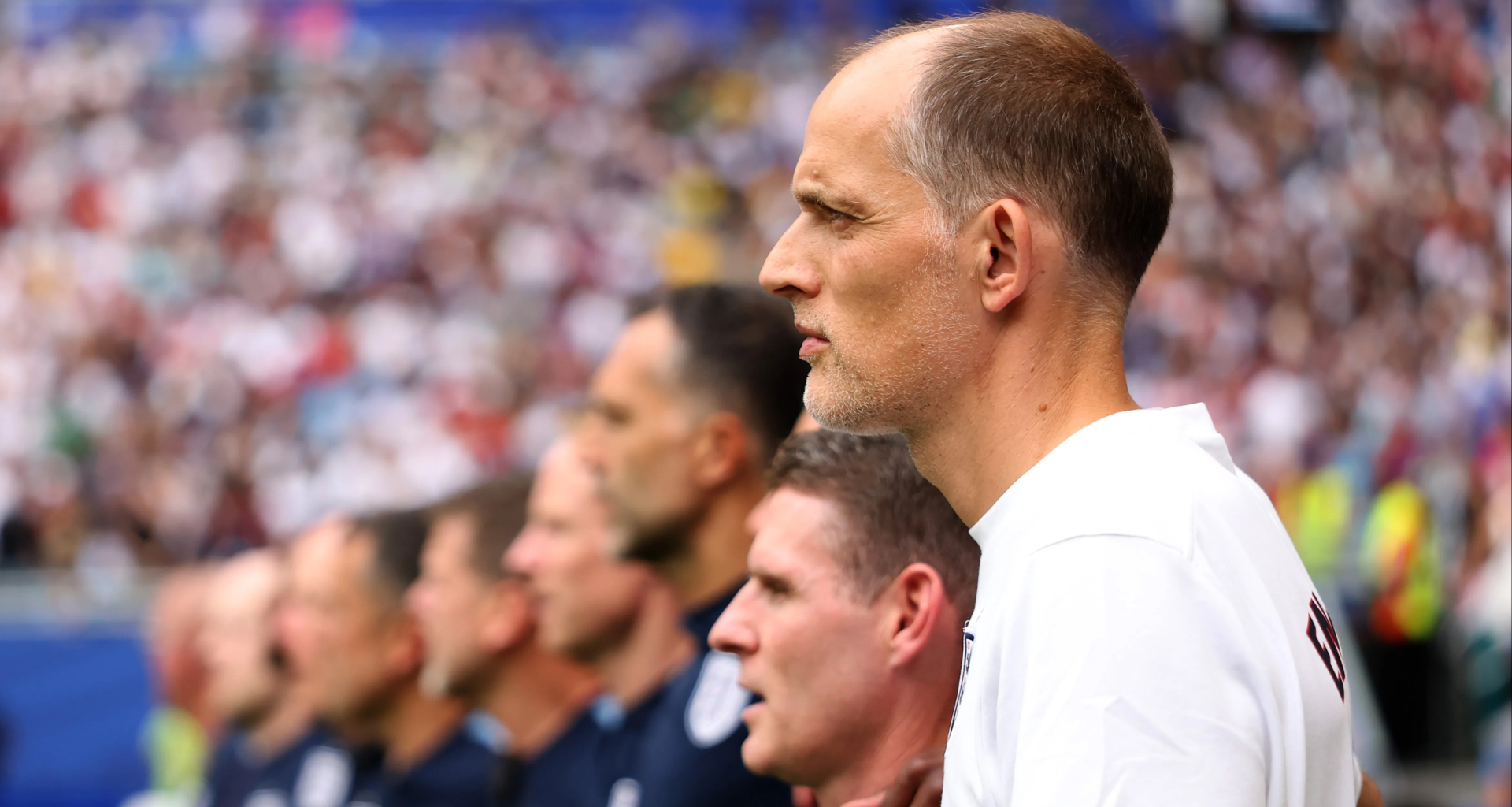 England assistant Anthony Barry on verge of tears in emotional interview