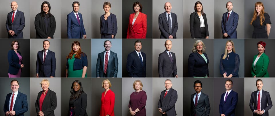 Andy Burnham’s new Cabinet so far (UK Parliament/PA)