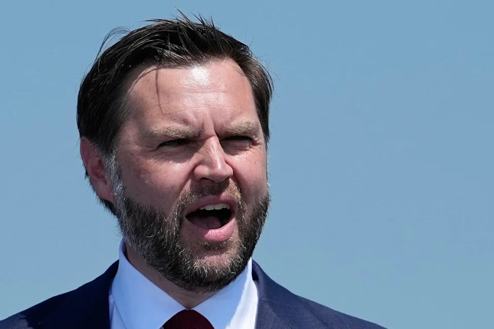 Vice President JD Vance issued rare public criticism of Israel in June (AP)