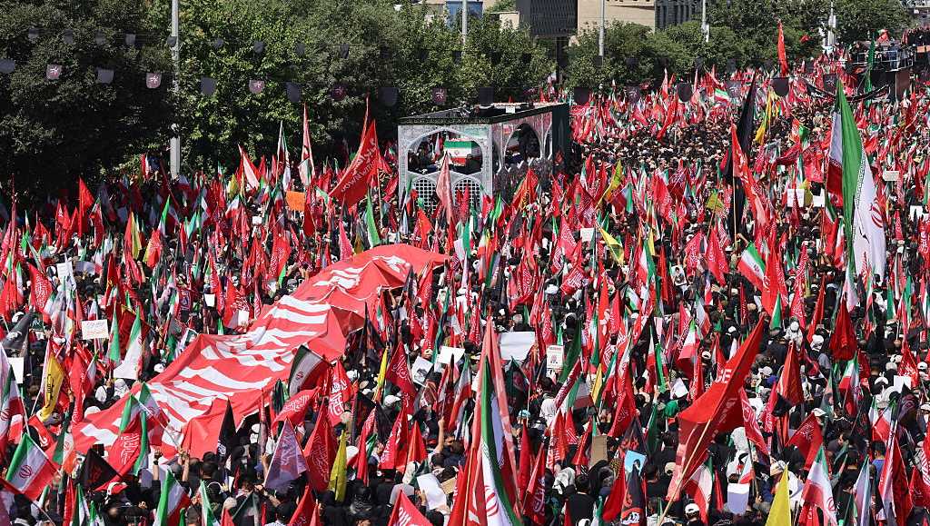Tehran funeral procession begins for Ayatollah Ali Khamenei