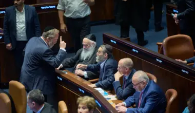 Israel’s parliament approves laws to enshrine exemption of ultra-Orthodox men from military service