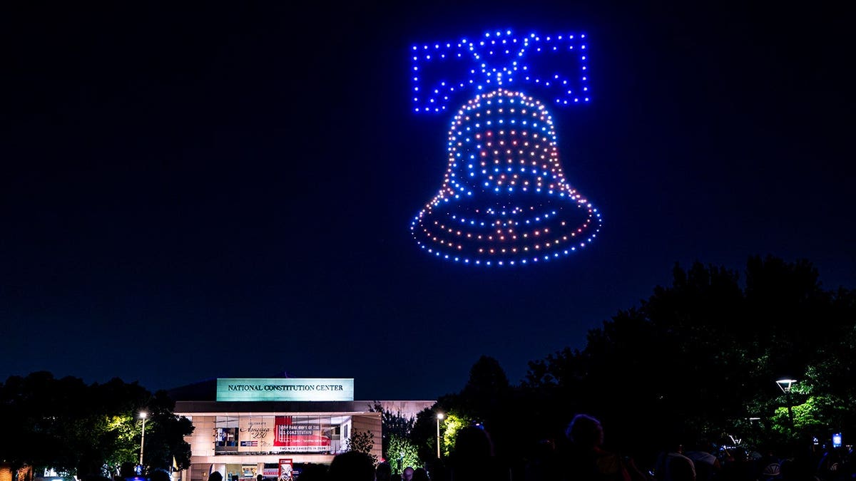 Drones in the shape of the Liberty Bell