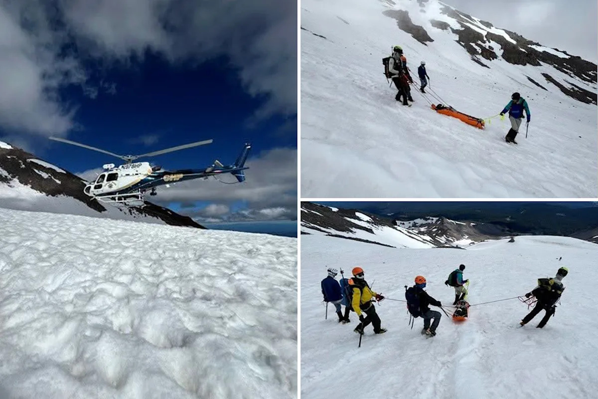 Woman falls 1,500 feet down Mt. Shasta — leaves rescuers baffled by her condition