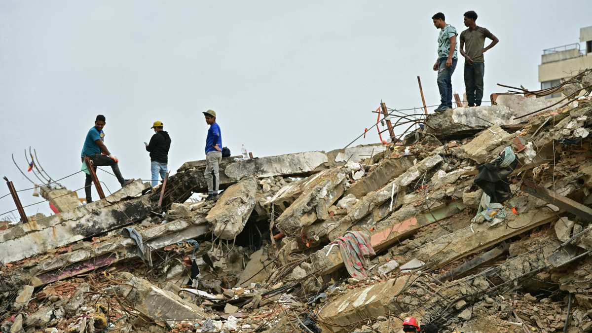 Earthquake damage in Venezuela