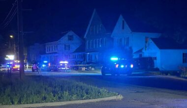 Developing: Large police presence on Grove Street in Peterborough