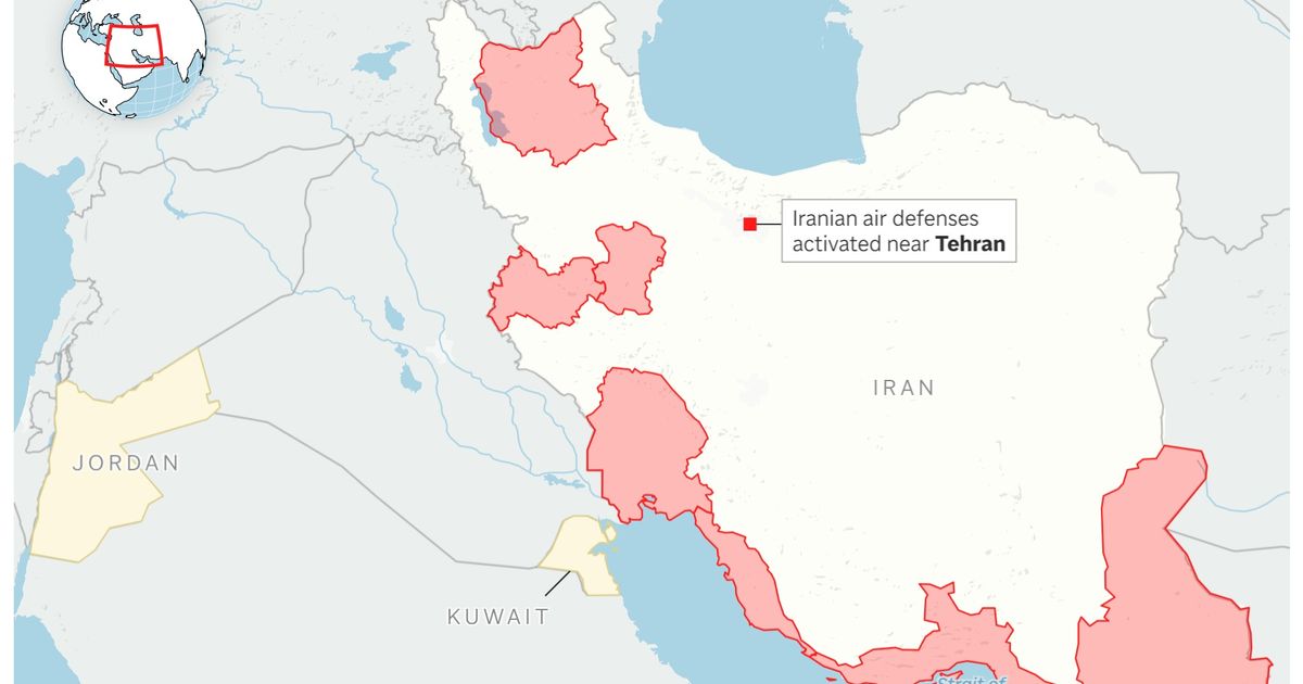 Iran strikes Jordanian city near Israel as US carries out another wave of strikes :: WRAL.com