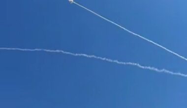 IDF fires interceptors over Eilat as Iranian missiles target nearby Aqaba in Jordan