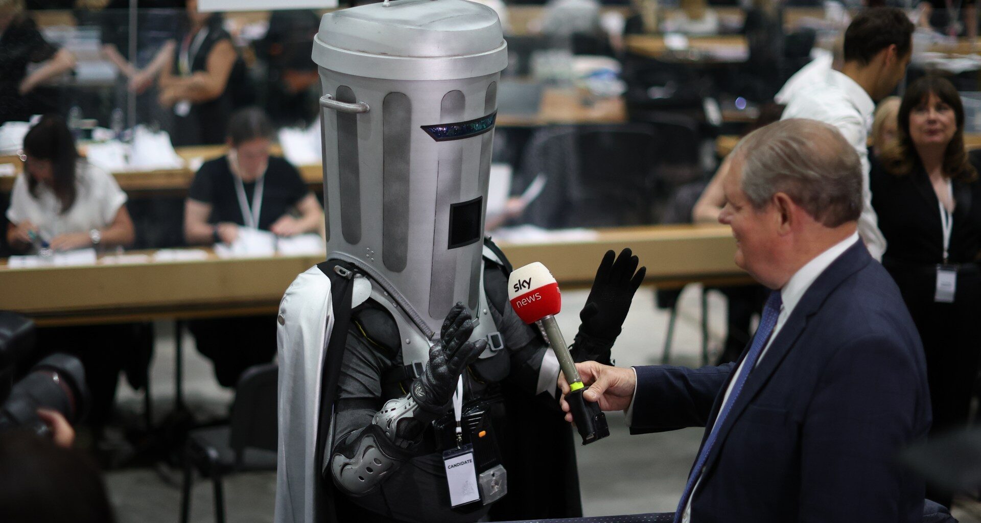 ‘Not Nigel Farage’: Who is Count Binface, contesting as MP for Clacton, UK? | Elections News