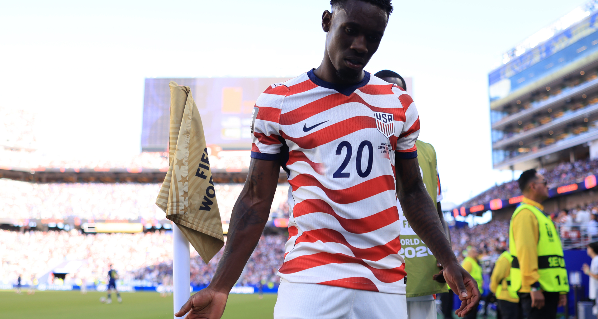Folarin Balogun set to play for USA in World Cup last 16 as personal call from Donald Trump helps overturn red card