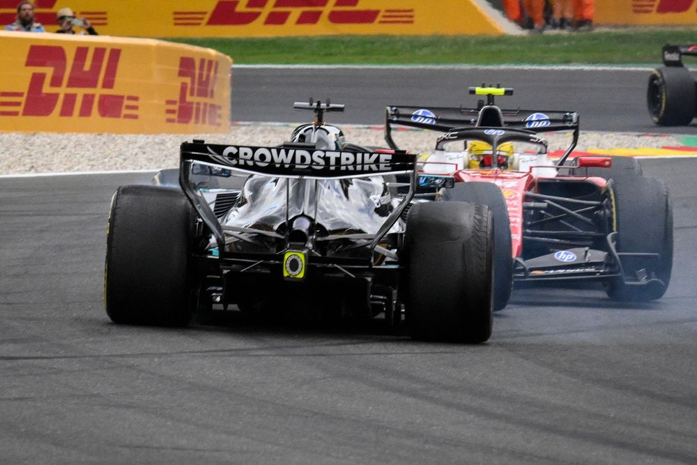 George Russell, Mercedes, Lewis Hamilton, Ferrari