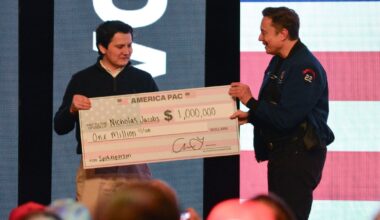 Elon Musk may have broken election law by offering $1 million checks to voters, Wisconsin board finds