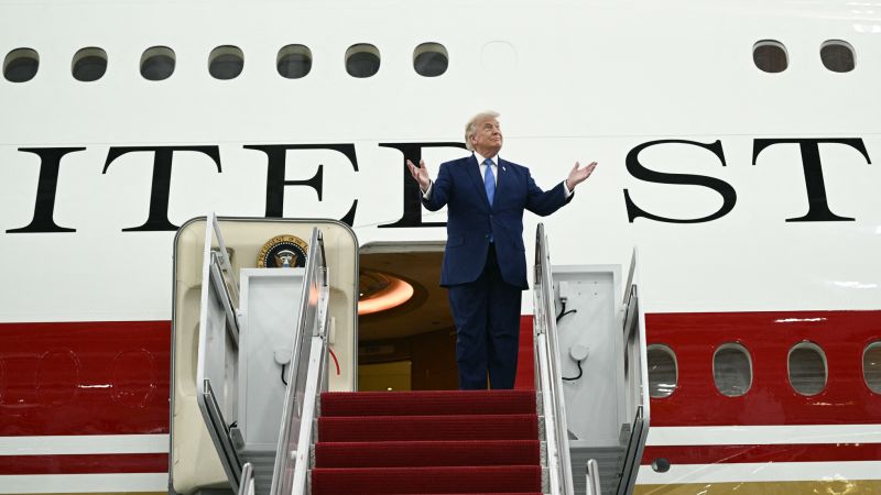 Trump administration subpoenas New York Times journalists who reported security concerns around new Air Force One