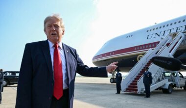 Trump takes first trip on Qatari-gifted Air Force One