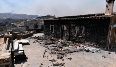 U.K. man describes harrowing escape from Spain wildfire that killed his wife and friends