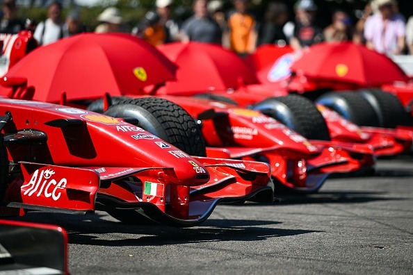 From past to recent, Ferrari's F1 history was also celebrated at FoS