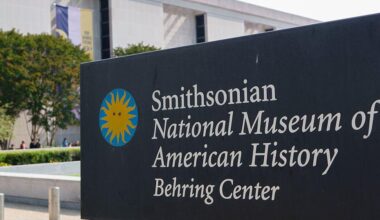 Trump orders signs placed outside Smithsonian museum warning of "inaccurate" information